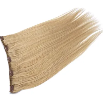 Příčesek Clip pás 50cm rovný 2.Jakost - přírodní blond