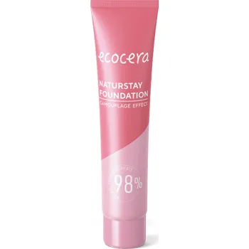 Přípravek na tvář Ecocera Naturstay make-up na obličej W2 dune, 30 ml