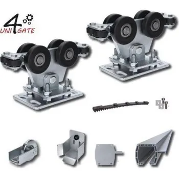 příslušenství k bráně Samonosný systém do 3,8m průjezdu, HLINÍK