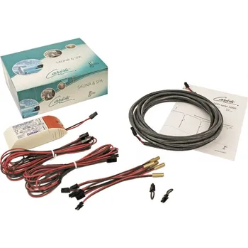 Světelný efekt Cariitti Sauna LED set, 3000K, 6x