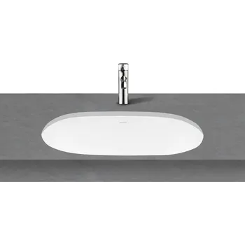 Umyvadlo Oltens Gapa umyvadlo 56x41 cm oválné pod pult bílá 40604000