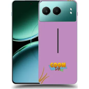 Pouzdro na mobilní telefon Picasee silikonový černý obal pro OnePlus Nord 4 - COONDA růžovka