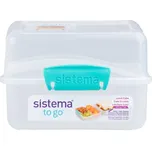 Sistema TO GO Krabička na svačinu s 2 oddíly 1,4 l, mátová