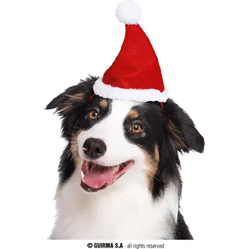 Karnevalový doplněk Guirma Vánoční čepice pro mazlíčky