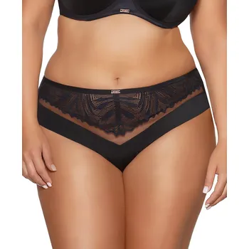 Kalhotky Kalhotky lemované krajkou Ava 2104 Velikost: L, Barva: Černá