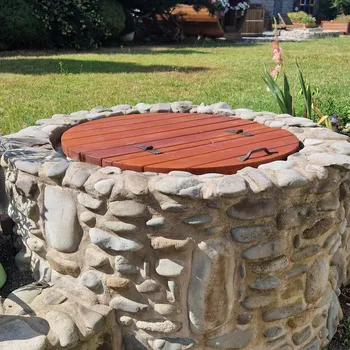 poklop Stolárna na statku s.r.o. Dřevěný poklop na studnu 100-120 cm