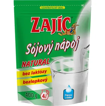 Sójový nápoj Zajíc Natural sáček 400g