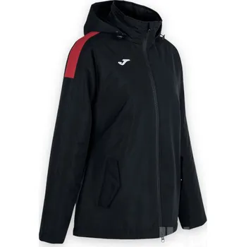 Dámská zimní bunda JOMA TRIVOR, barva černá - červená, velikost L