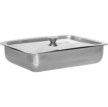 PEDICE nerez miska s víkem 20x15x5cm