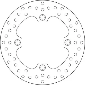 Brzdový kotouč Brzdový kotouč BREMBO Oro Fix - 68B40754 HUSQVARNA TE 410/E 2000-2001