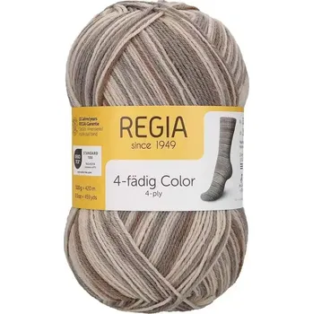 Příze Regia 4-Ply Color 7385 stone color (Ponožková příze Regia 7385 stone color)