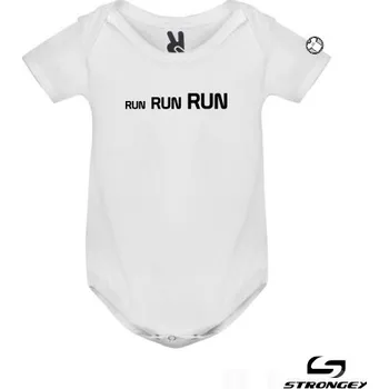 Kojenecký body Body STRONGEY RUN RUN RUN, velikost 18 měsíců