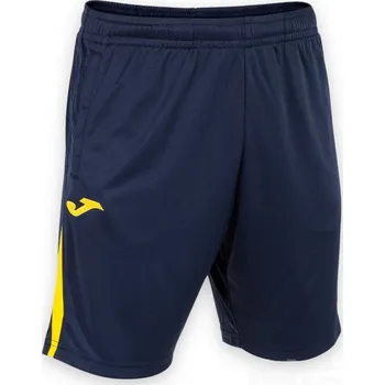 Pánské kraťasy Kraťasy JOMA CHAMPIONSHIP VII, barva tmavě modrá - žlutá, velikost 3XL