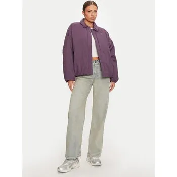 Dámská bunda New Balance Bunda pro přechodné období WJ43506 Fialová Oversize XS