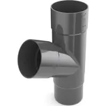 Covernit Plastové napojení do svodu PVC 90 mm 67,5° antracit