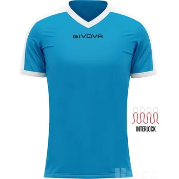 Fotbal Dres GIVOVA REVOLUTION, barva 0503 světle modrá - bílá, velikost 2XL