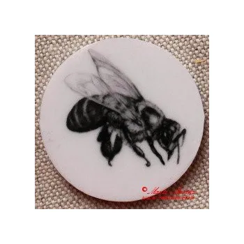 Včela magnet nebo placka - Špendlík brožový