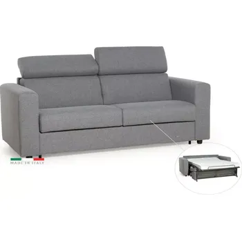 Pohovka Pohovka TAVOLA s rozkladem na každodenní spaní, šedá (penelope 22)