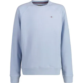Dívčí mikina MIKINA GANT SHIELD C-NECK FRESH BLUE