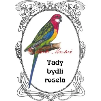 Cedulka rosela, papoušek ovál - Bez samolepicí vrstvy