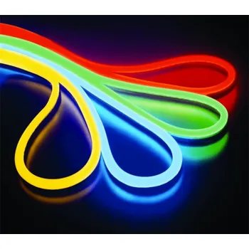 LED páska LED neon 24V, modrý