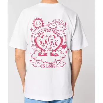 Pánské tričko All You Need cotton T-shirt - White - XS