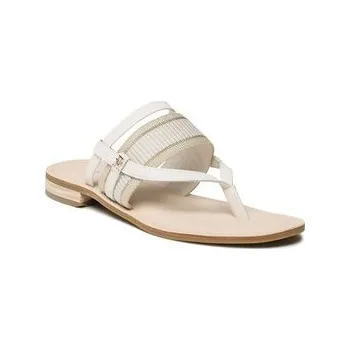 Dámské žabky Žabky Tommy Hilfiger Th Webbing Mule Sandal FW0FW07275 Bílá 37