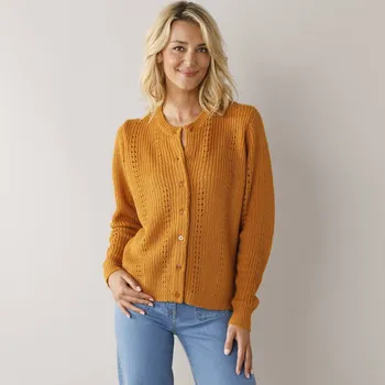 Dámský svetr Blancheporte Propínací svetr se vzorem kari 52