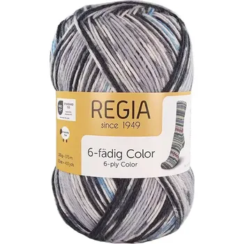 Příze Regia 6-Ply Sophisticated Dylan Color 6045 (Ponožková příze Regia 6-Ply Sophisticated Dylan Color 6045)
