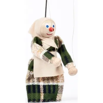 Gerlich Dřevěná loutka Babička Anežka