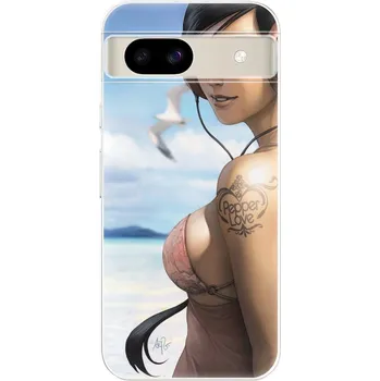 Pouzdro na mobilní telefon Odolné silikonové pouzdro iSaprio - Girl 02 - Google Pixel 8a