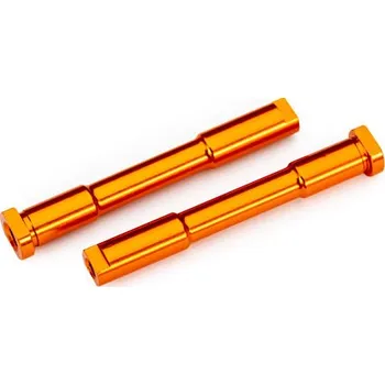 RC náhradní díl Traxxas sloupky řízení hliníkové oranžově eloxované