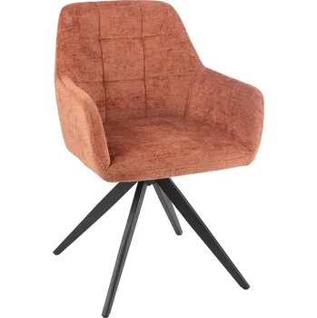 Jídelní židle Oranžová jídelní židle Louna - 56*58*85 cm