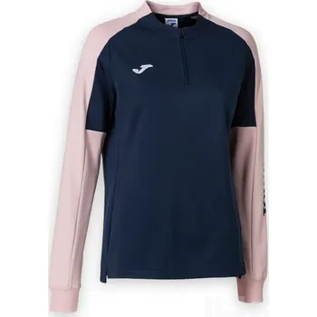 Dámská mikina Dámská mikina JOMA ECO-CHAMPIONSHIP, barva tmavě modrá - světle růžová, velikost XL