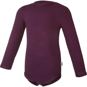 Kojenecký body Little Angel body smyk LA Outlast® - švestková Velikost: 98