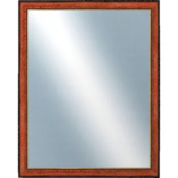 Zrcadlo Zrcadlo DANTIK nástěnné obdélníkové, dřevěný rám, 400 x 500 mm