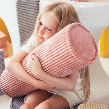 Polštář WIGIWAMA Bubblegum Roll Cushion Pink Mousse