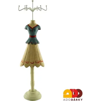 Šperkovnice Dřevěný stojánek na šperky 43 cm (Dřevěná panna na šperky)