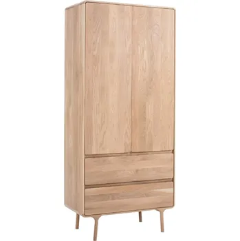 Šatní skříň Gazzda Dubová šatní skříň Fawn 200 x 90 cm