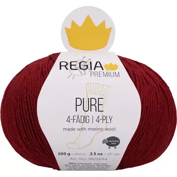 Příze Regia Premium Pure 33 Vínová (Příze Pure Regia Premium 33 Burgundy)