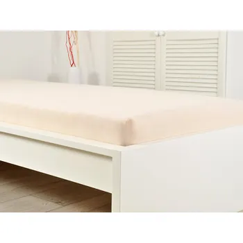 Idea nábytek Prostěradlo Froté IDEAL 90x200 kávové