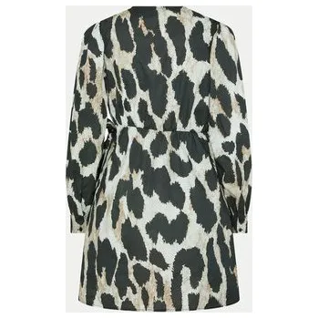 Dámské šaty Pieces Každodenní šaty Jade 17155367 Černá Loose Fit S