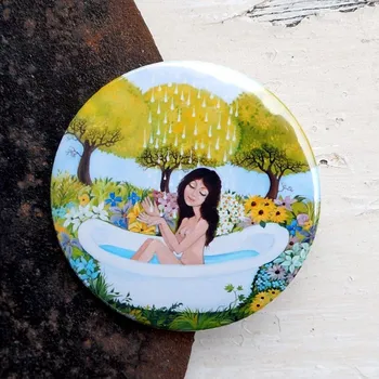 Dekorativní magnet Zuzana Honsová Nejkrásnější koupelna magnet 56 mm