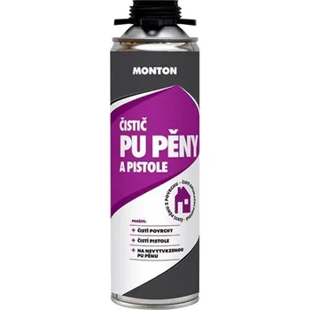 Montážní pěna SOUDAL Čistič PU pěny a pistole 500ml Monton