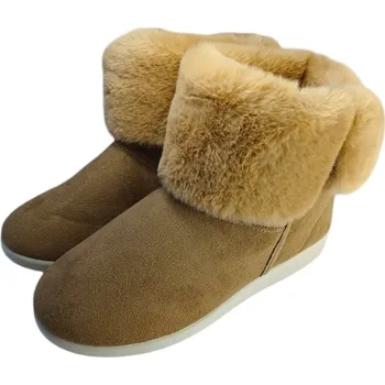 Dámské válenky M 033 - T35 hnědé zimní dámské válenky 39