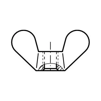 Matice Matice křídlová tvar GT dle din 315 GT m20 pevnost 5.8 bez povrchu