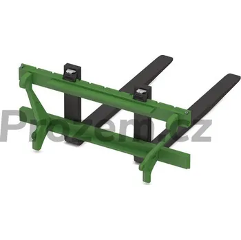 Paletové vidle komplet 2000 kg, 1200 mm, ISO 2B, EURO SW pro JCB