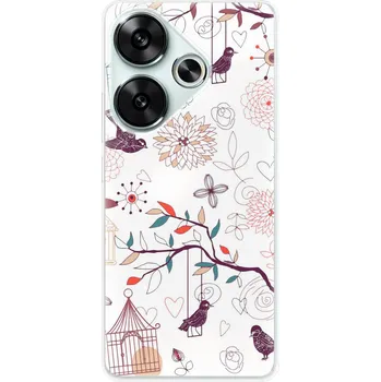 Pouzdro na mobilní telefon Odolné silikonové pouzdro iSaprio - Birds - Poco F6