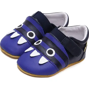 Capáčky Kožené capáčky D.D.step K1596-42307 Bermuda Blue L