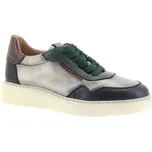 HISPANITAS Dámské kožené kovově modré tenisky CHI243516-MIDNIGHT-245 Velikost 39